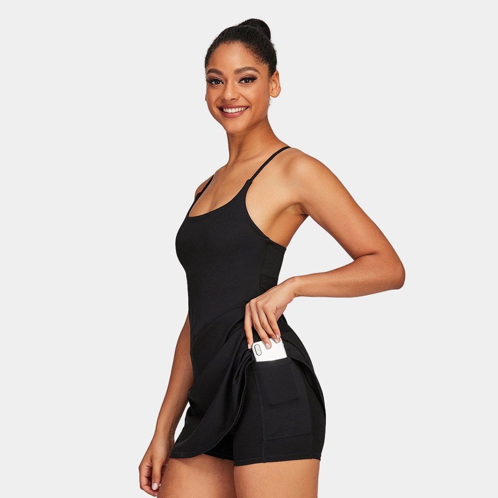 Softlyzero™ Plush Backless Active Dress-Easy Peezy Edition *1
Black/S